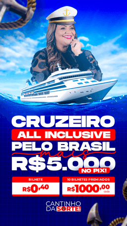 UM CRUZEIRO COM ACOMPANHANTE MAIS 5 mil reais na sua conta! 💸 🛳️🥰❤️