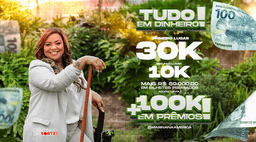 100mil em PRÊMIOS TUDO EM DINHEIRO